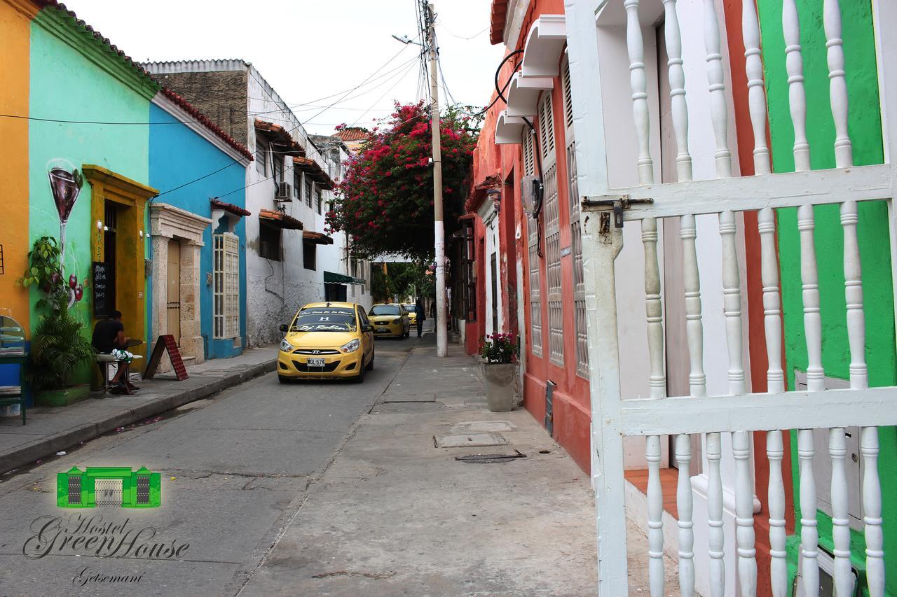 Hostel Green House Getsemani Картахена Экстерьер фото