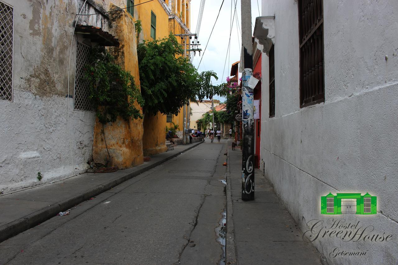 Hostel Green House Getsemani Картахена Экстерьер фото