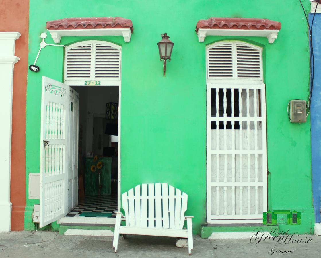 Hostel Green House Getsemani Картахена Экстерьер фото