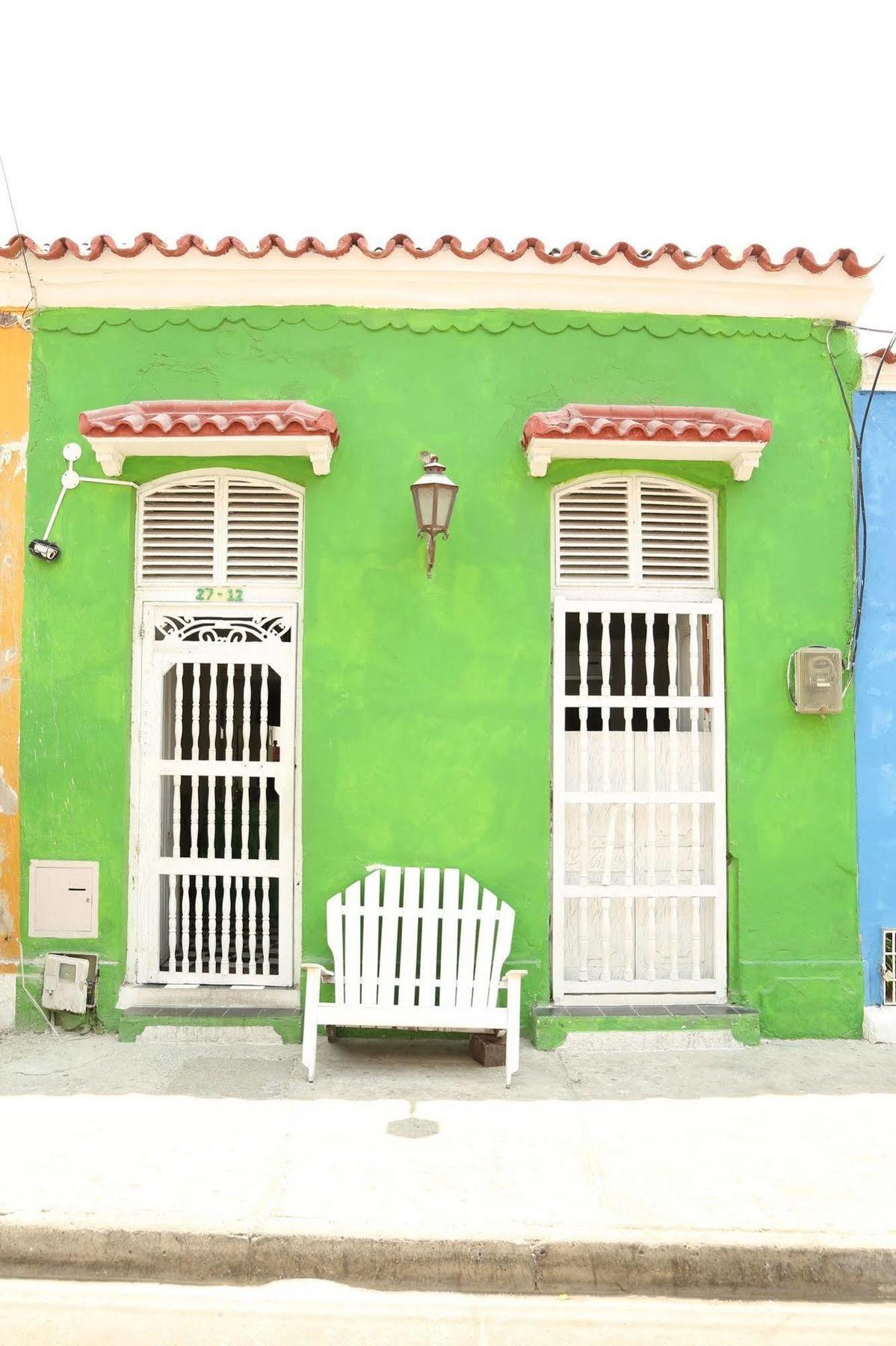 Hostel Green House Getsemani Картахена Экстерьер фото