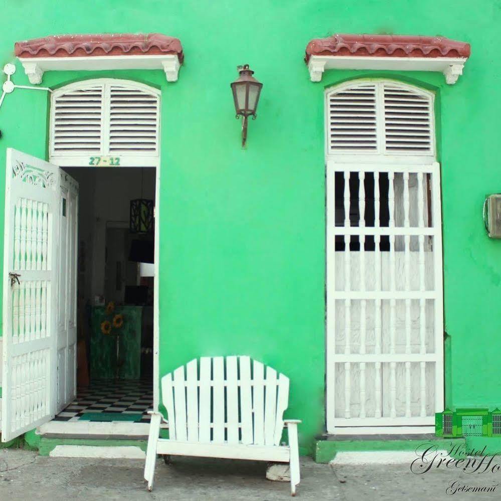 Hostel Green House Getsemani Картахена Экстерьер фото